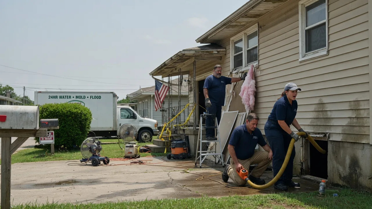Water Damage Repair in Brooks, ME near me